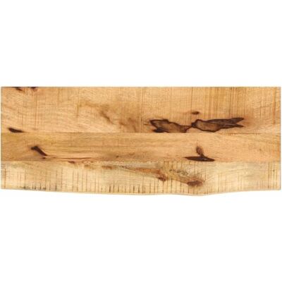 vidaXL Tischplatte 70x40x2,5 cm Baumkante Mangoholz - Tischplatte vidaXL Tischplatte 70x40x2,5 cm Baumkante Mangoholz - Tischplatte