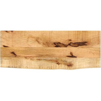 vidaXL Mangoholz Baumkante Esstischplatte - Tischplatte vidaXL Mangoholz Baumkante Esstischplatte - Tischplatte