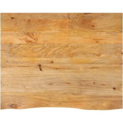 vidaXL Tischplatte Lebendige Kante Mango 90x80x3,8 cm Massivholz vidaXL Tischplatte Lebendige Kante Mango 90x80x3,8 cm Massivholz