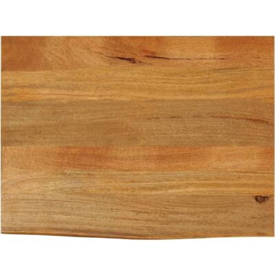 vidaXL Mango Naturkante Tisch - Tisch - Braun - 70x60 cm vidaXL Mango Naturkante Tisch - Tisch - Braun - 70x60 cm