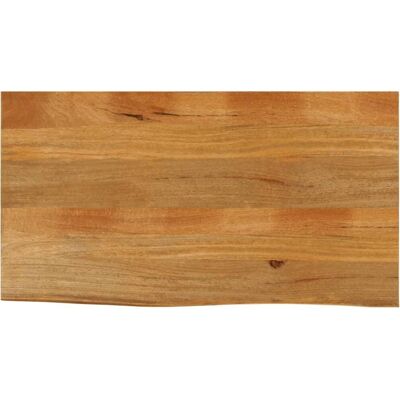 vidaXL Mangoholz Naturkante Tischplatte - Massives Holz Esstischplatte vidaXL Mangoholz Naturkante Tischplatte - Massives Holz Esstischplatte