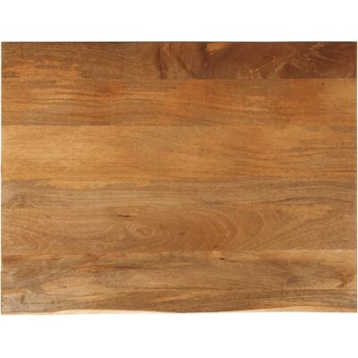 vidaXL Massives Mangoholz Tisch - Natürliche Kante, 90x80 cm - Tisch vidaXL Massives Mangoholz Tisch - Natürliche Kante, 90x80 cm - Tisch