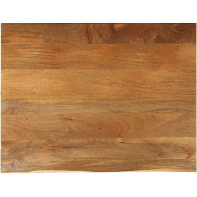 vidaXL Tisch 100x80 Live Kante Massiv Mangoholz - Tisch vidaXL Tisch 100x80 Live Kante Massiv Mangoholz - Tisch