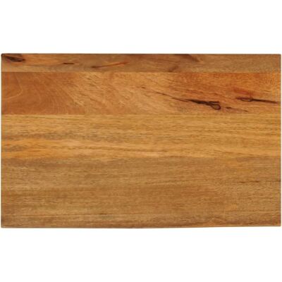 vidaXL Tischplatte Mit Lebendkanten 60x40x3,8 cm Massives Mango-Holz - Tisch vidaXL Tischplatte Mit Lebendkanten 60x40x3,8 cm Massives Mango-Holz - Tisch