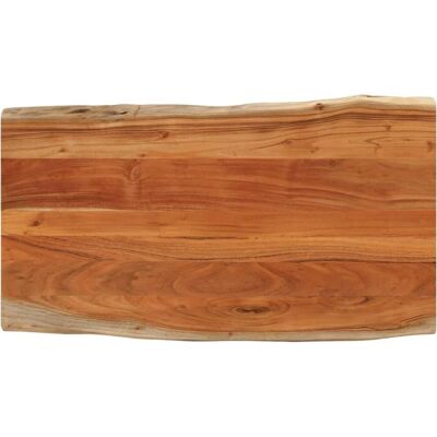 vidaXL Holzplatte 120x60cm - Rustikale lebendige Kanten vidaXL Holzplatte 120x60cm - Rustikale lebendige Kanten
