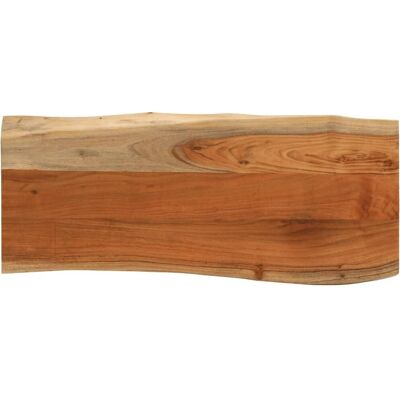 vidaXL Akazien Holz Rechteckige Tischplatte - Rustikal, 100x40cm vidaXL Akazien Holz Rechteckige Tischplatte - Rustikal, 100x40cm