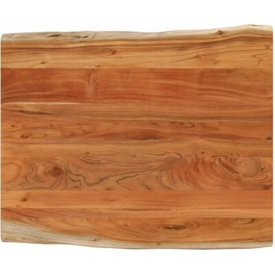 vidaXL Akazienholz Rechteckige Tischplatte - Tischplatte, Braun, 90x80x3,8 cm vidaXL Akazienholz Rechteckige Tischplatte - Tischplatte, Braun, 90x80x3,8 cm