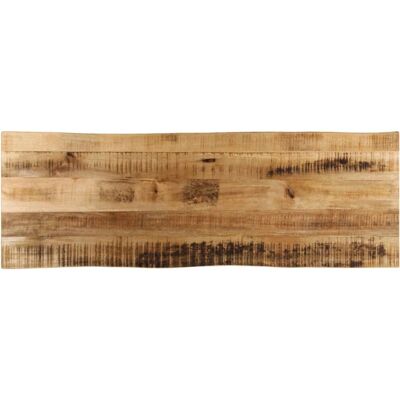 vidaXL Plateau de table Borde Naturel 140x40cm vidaXL Plateau de table Borde Naturel 140x40cm