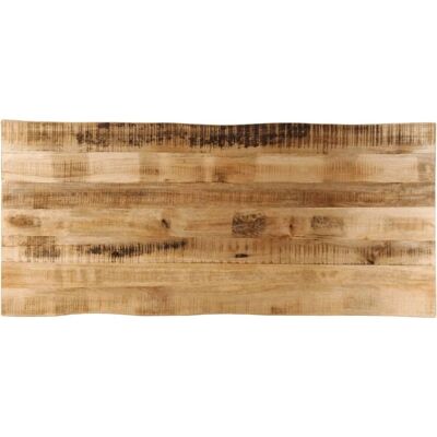 vidaXL Mango Live Edge Table Top 140x60cm - Dining Table Surface vidaXL Mango Live Edge Table Top 140x60cm - Dining Table Surface