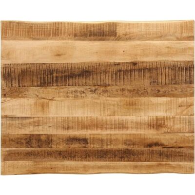 vidaXL Mangohout Eettafelblad Natuurlijk Rand 100x80 - Eettafelblad vidaXL Mangohout Eettafelblad Natuurlijk Rand 100x80 - Eettafelblad