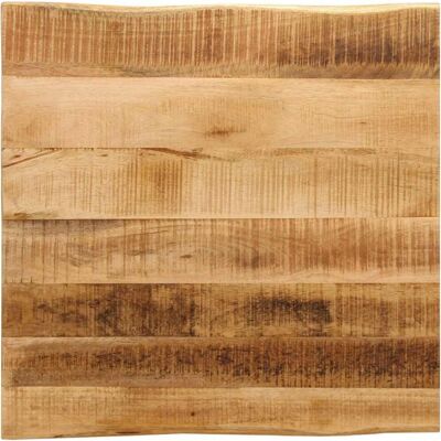 vidaXL Tafelblad met boomkante 40x40x3,8 cm Massief Mango - Eettafelblad vidaXL Tafelblad met boomkante 40x40x3,8 cm Massief Mango - Eettafelblad