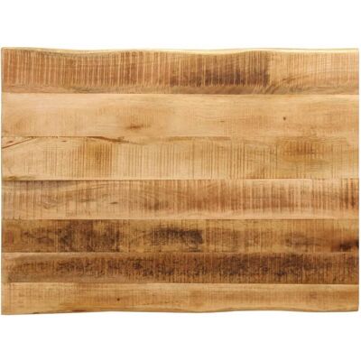 vidaXL Tischplatte mit Baumkante 70x60x3,8 cm - Esstischplatte vidaXL Tischplatte mit Baumkante 70x60x3,8 cm - Esstischplatte