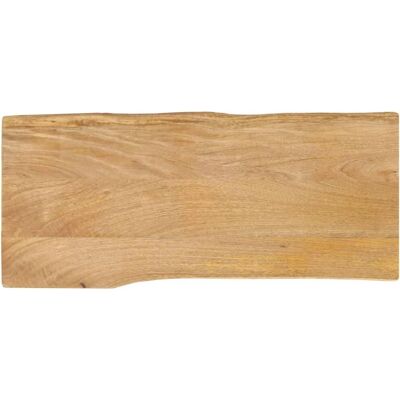 vidaXL Mango Naturkante Tischplatte - Massivholz vidaXL Mango Naturkante Tischplatte - Massivholz