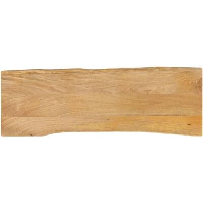vidaXL Mangohouten Tafelblad - 110x40x2,5cm - Bruin vidaXL Mangohouten Tafelblad - 110x40x2,5cm - Bruin