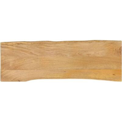 vidaXL Mangohouten tafelblad met natuurlijke rand 120x40 cm vidaXL Mangohouten tafelblad met natuurlijke rand 120x40 cm