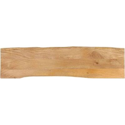 vidaXL Mango Hout Tafelpaneel met natuurlijke rand - 160x40x2.5cm vidaXL Mango Hout Tafelpaneel met natuurlijke rand - 160x40x2.5cm
