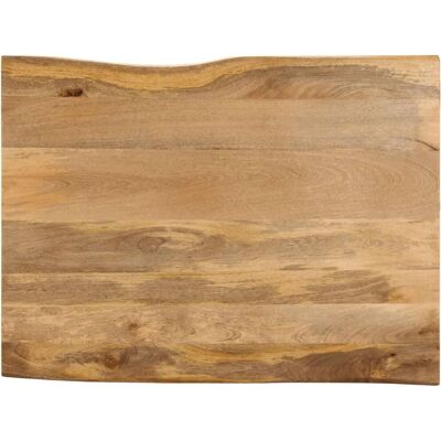 vidaXL Mango Holz Live Edge Tischplatte - 110x80cm vidaXL Mango Holz Live Edge Tischplatte - 110x80cm