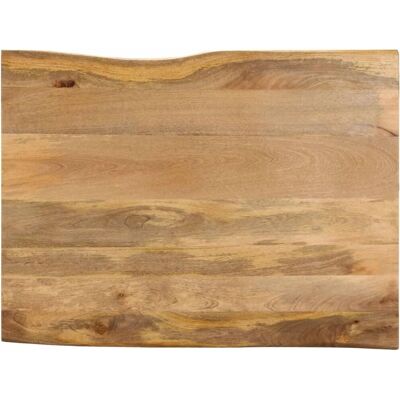 vidaXL Solid Mango Live Edge Table Top - Dining Table Surface vidaXL Solid Mango Live Edge Table Top - Dining Table Surface
