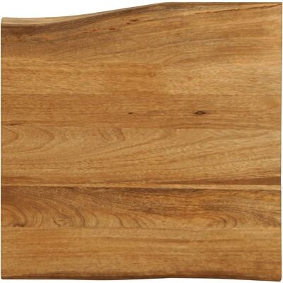 vidaXL Encimera de mango con borde natural - Madera maciza vidaXL Encimera de mango con borde natural - Madera maciza
