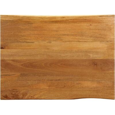 vidaXL Mangoholz Tischplatte mit Lebendiger Kante - 90x80x3,8 cm vidaXL Mangoholz Tischplatte mit Lebendiger Kante - 90x80x3,8 cm