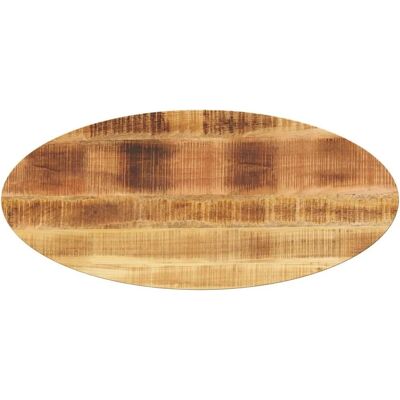 vidaXL Ovaler Tischplatte aus massivem Mangoholz - 110x40 cm vidaXL Ovaler Tischplatte aus massivem Mangoholz - 110x40 cm