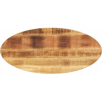 vidaXL Mango Holz Ovaler Tischplatte 110x40cm - Tischplatte vidaXL Mango Holz Ovaler Tischplatte 110x40cm - Tischplatte