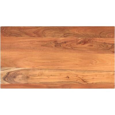 Tampo de Table Rectangulaire en Bois d'Acacia Massif - VidaXL - Publicité Tampo de Table Rectangulaire en Bois d'Acacia Massif - VidaXL - Publicité