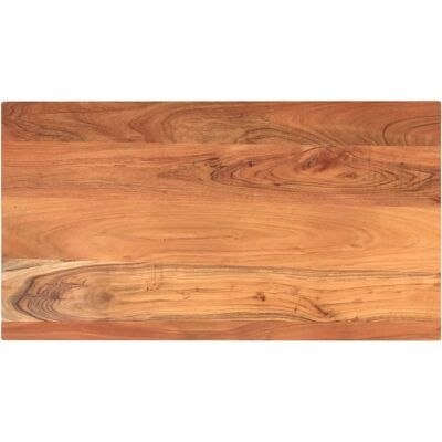Dessus de table rectangulaire en acacia massif - vidaXL - Publicité Dessus de table rectangulaire en acacia massif - vidaXL - Publicité