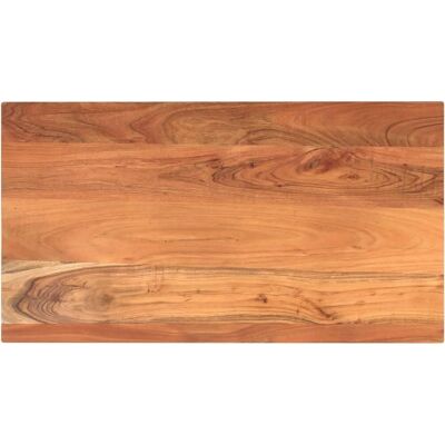 Surface de table en acacia massif VIDAXL - 110x60x3,8 cm - Publicité Surface de table en acacia massif VIDAXL - 110x60x3,8 cm - Publicité