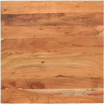 vidaXL Vierkante acaciahouten tafelblad - 80x80cm - Rustieke duurzame oppervlakte vidaXL Vierkante acaciahouten tafelblad - 80x80cm - Rustieke duurzame oppervlakte