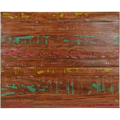 vidaXL Tafelblatt - rechthoekig - 110x80x2,5 - cm - massief - gerecycled - hout vidaXL Tafelblatt - rechthoekig - 110x80x2,5 - cm - massief - gerecycled - hout