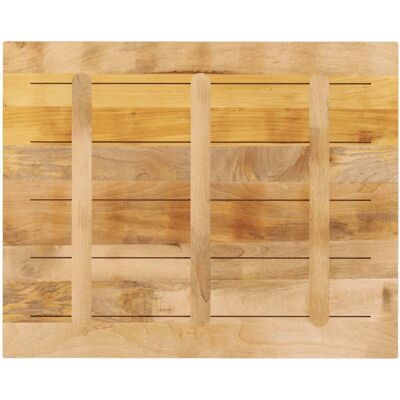 vidaXL Holz Tischplatte - Rechteckig Mango Holz - 90x80x3,8cm vidaXL Holz Tischplatte - Rechteckig Mango Holz - 90x80x3,8cm