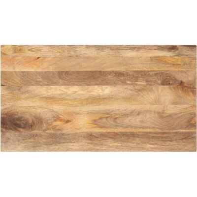 Vidaxl - Tafelblad - rectangulaire - 100x50x3.8 cm - bois massif - mangohout - Publicité Vidaxl - Tafelblad - rectangulaire - 100x50x3.8 cm - bois massif - mangohout - Publicité