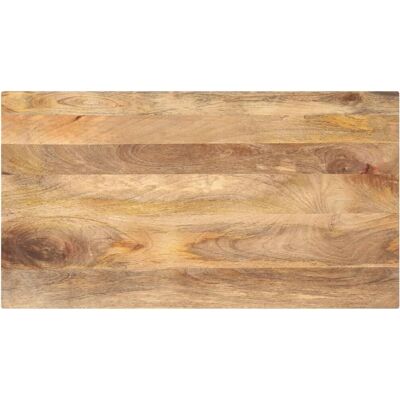 vidaXL Plateau de table 100x70x3.8 cm Bois de mangue massif - Plateau de table - Publicité vidaXL Plateau de table 100x70x3.8 cm Bois de mangue massif - Plateau de table - Publicité