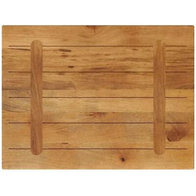 vidaXL Rechteckiges Mangoholz Tischplatte - 70x60cm vidaXL Rechteckiges Mangoholz Tischplatte - 70x60cm