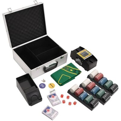 vidaXL Poker Chip Set 300 Stück 4 g - Poker Set vidaXL Poker Chip Set 300 Stück 4 g - Poker Set
