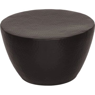 vidaXL 359611 Table basse en aluminium martelé noire - Table basse - Publicité vidaXL 359611 Table basse en aluminium martelé noire - Table basse - Publicité