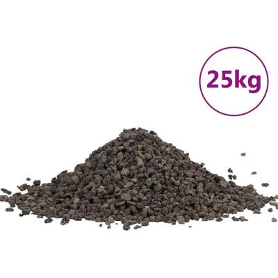 vidaXL Basaltkies 25 kg Schwarz 5-8 mm - Aquarium Kies vidaXL Basaltkies 25 kg Schwarz 5-8 mm - Aquarium Kies
