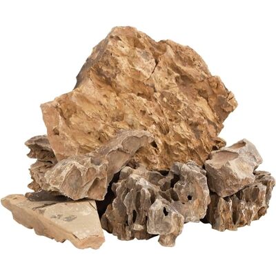 vidaXL Drachensteine - Natürliche Aquariensteine - 10 kg, Braun, 5-30 cm vidaXL Drachensteine - Natürliche Aquariensteine - 10 kg, Braun, 5-30 cm