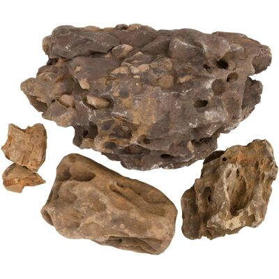 vidaXL Graue Drachensteine - Aquarium Steine Natürlich 10-40 cm vidaXL Graue Drachensteine - Aquarium Steine Natürlich 10-40 cm
