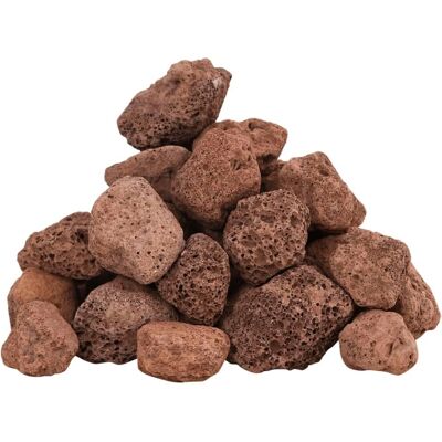 vidaXL Lava granuler 10 kg rød - Vulkaniske sten - Akvariedekoration vidaXL Lava granuler 10 kg rød - Vulkaniske sten - Akvariedekoration