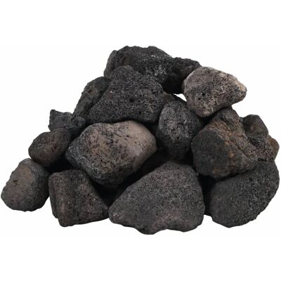 vidaXL Sorte vulkanske lava sten 10kg Akvariedekor vidaXL Sorte vulkanske lava sten 10kg Akvariedekor