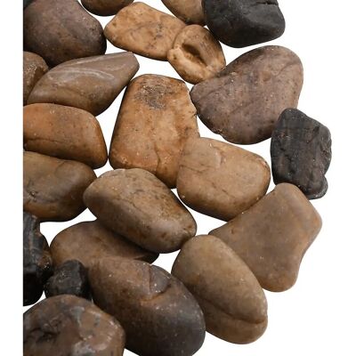 vidaXL Polierte Kieselsteine 10 kg Bunt - Dekorative Kiesel vidaXL Polierte Kieselsteine 10 kg Bunt - Dekorative Kiesel