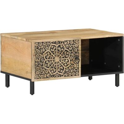 vidaXL Couchtisch Massives Mango-Holz - Beistelltisch vidaXL Couchtisch Massives Mango-Holz - Beistelltisch
