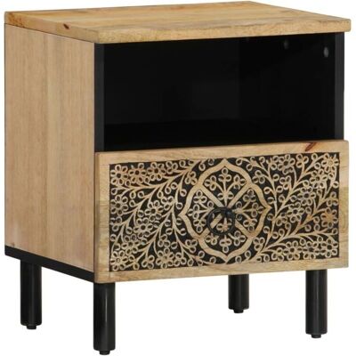 vidaXL Nachttisch Massives Mango Holz - Nachttisch vidaXL Nachttisch Massives Mango Holz - Nachttisch