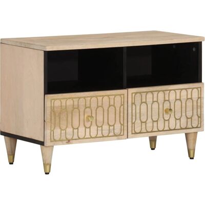 vidaXL 358249 Massives Mangoholz TV-Sideboard - Entertainment Center vidaXL 358249 Massives Mangoholz TV-Sideboard - Entertainment Center