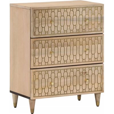 vidaXL Mangoholz Sideboard - Massives Stauraum Möbel vidaXL Mangoholz Sideboard - Massives Stauraum Möbel