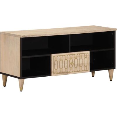 vidaXL 358264 Massives Mangoholz TV-Sideboard - Stilvolles & Geräumiges Entertainment-Center vidaXL 358264 Massives Mangoholz TV-Sideboard - Stilvolles & Geräumiges Entertainment-Center