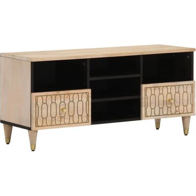 vidaXL 358266 Mangoholz TV-Schrank - Entertainment Centre vidaXL 358266 Mangoholz TV-Schrank - Entertainment Centre