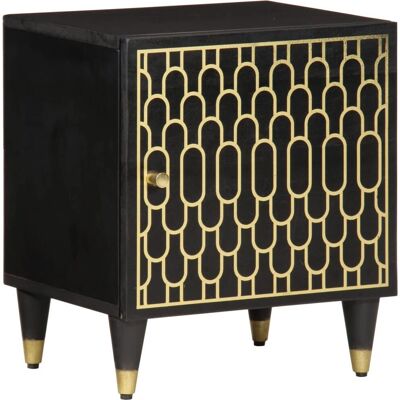 vidaXL 358316 Nachttisch - Beistelltisch - Massives Mango-Holz vidaXL 358316 Nachttisch - Beistelltisch - Massives Mango-Holz